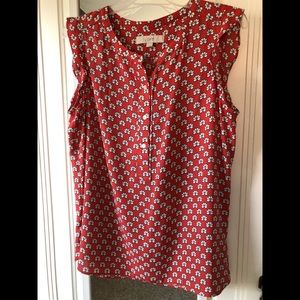 Ann Taylor LOFT, Shell, Size Medium